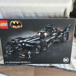 Lego Black Batmobile 1989 DC Superhero Model